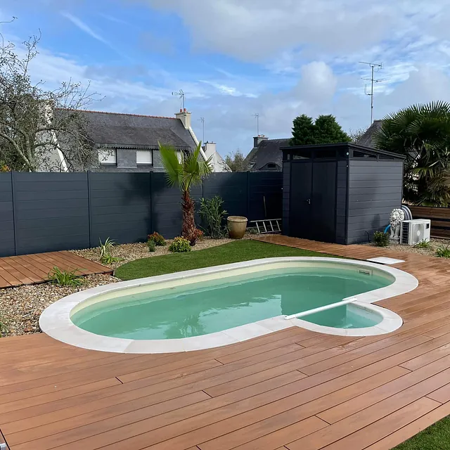 Aménagement terrasse de piscine 